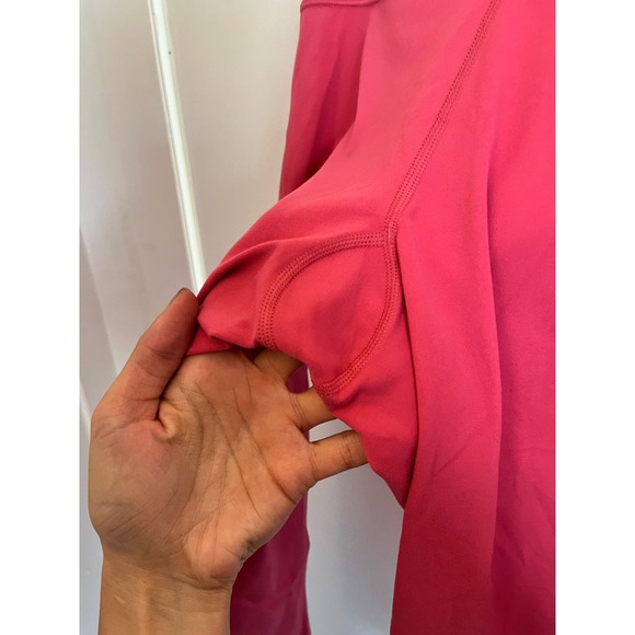 Athleta PLUS 1X Salutation Stash Pocket II 7/8 Tight Leggings Dragonfruit Pink - Picture 3 of 7